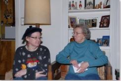 With Her Mom in Hat